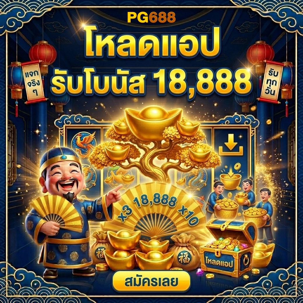 pg688 แจกโบนัสทุกเดือน