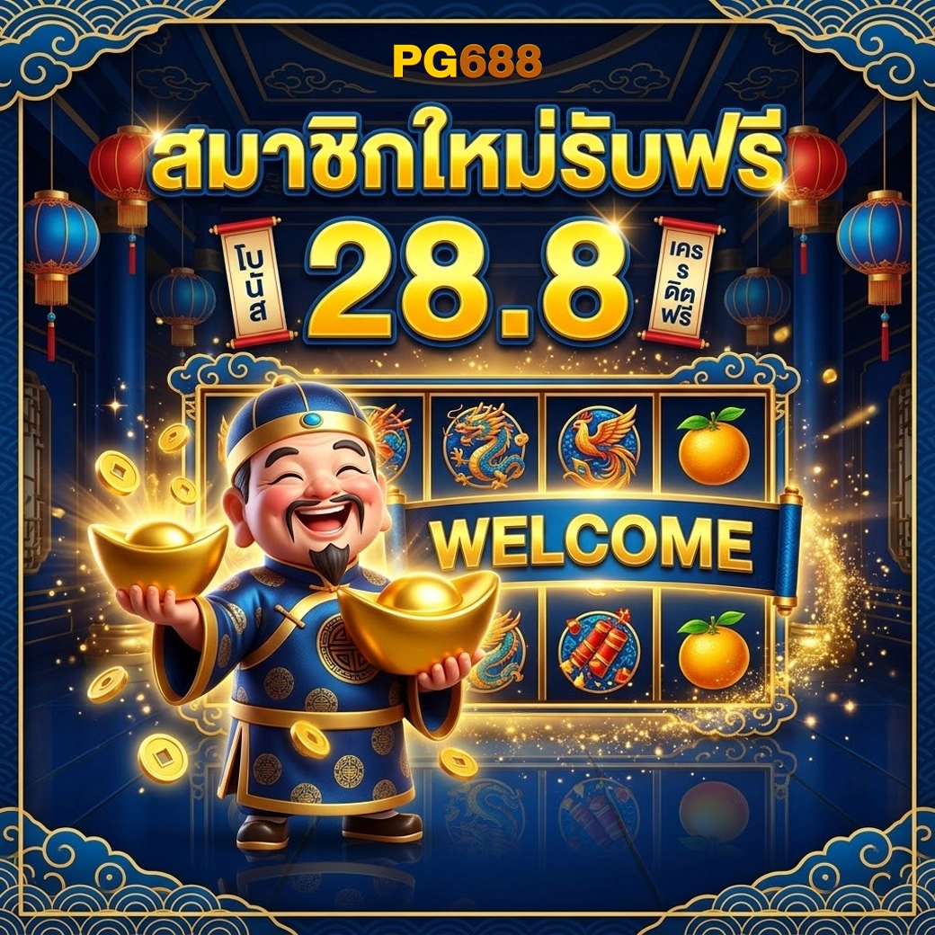 pg688 สมาชิกใหม่รับฟรี 28.8