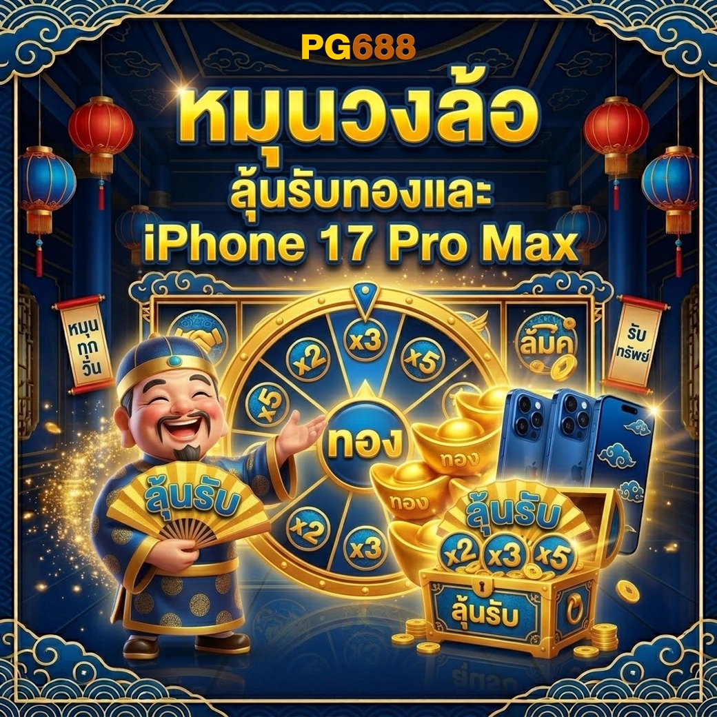 pg688 หมุนวงล้อลุ้นรับทอง