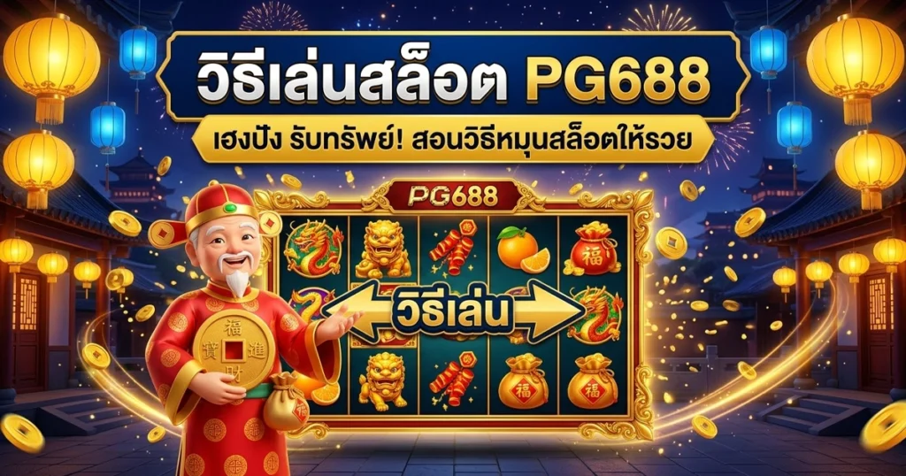 pg688 วิธีเล่นสล็อต เฮงปัง รับทรัพย์ สอนวิธีหมุนสล็อตให้รวย