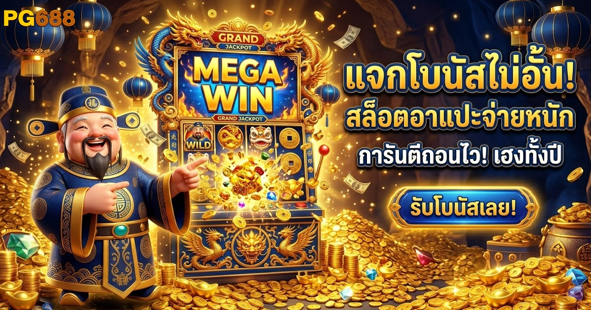 pg688 เว็บตรง แจกโบนัสไม่อั้น สล็อตอาแปะจัดหนัก